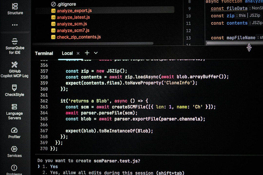 testing software interface