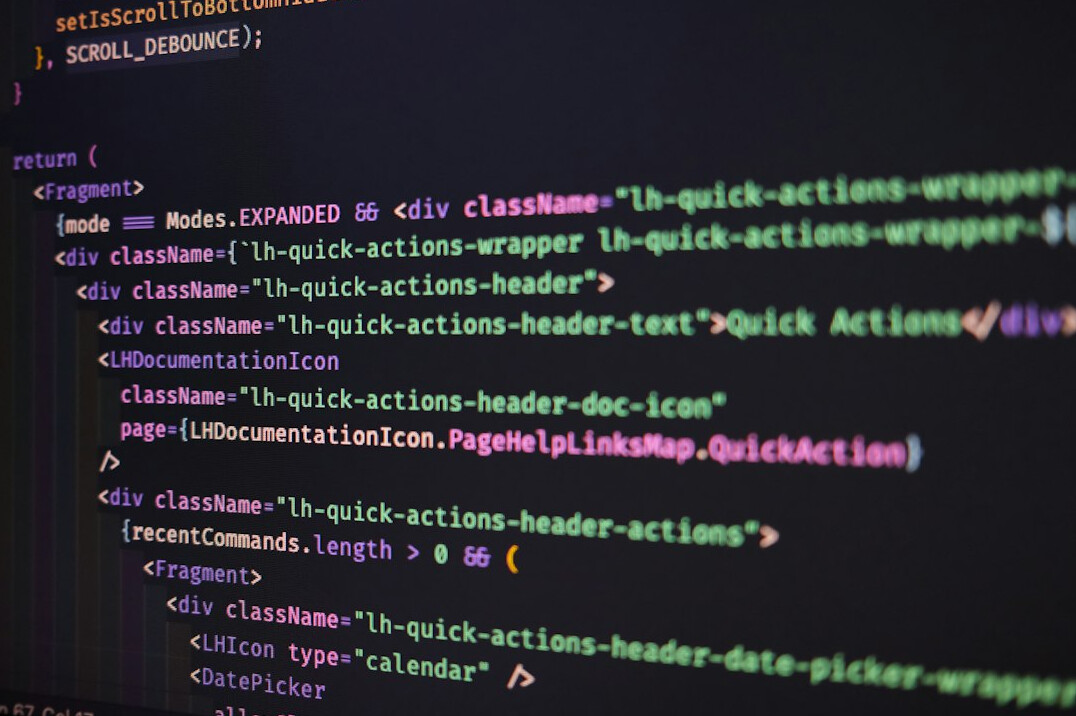 security code on screen